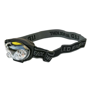 Linterna Manos Libres Ajustable Para Casco 6 Led KL-400 Steel Pro